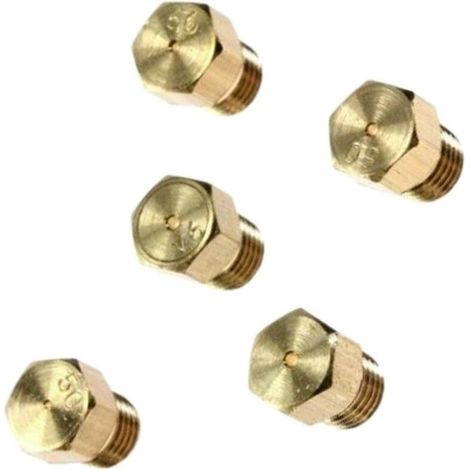 Jeu gaz injecteurs butane pour Plaque de cuisson ROSIERES 49023145 (1/2)