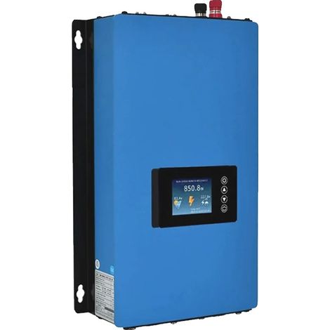 Solar-Netzanschlusswechselrichter, Automatisches Umschalten, Echtzeitüberwachung, Blau, Kein WLAN, 45-90V (1/2)