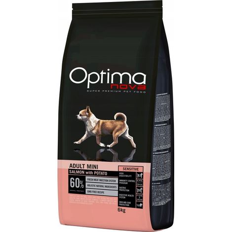 Optimanova Adult Mini Sensitive Lachskartoffel 6kg Kleine Rassen