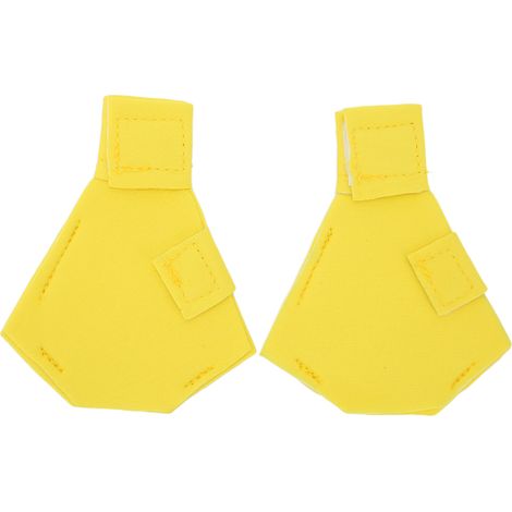 Chaussures de canard pour animaux de compagnie, coussin souple, Support Stable, protection des pattes, bottes de protection pour oie, jaune L (1/5)