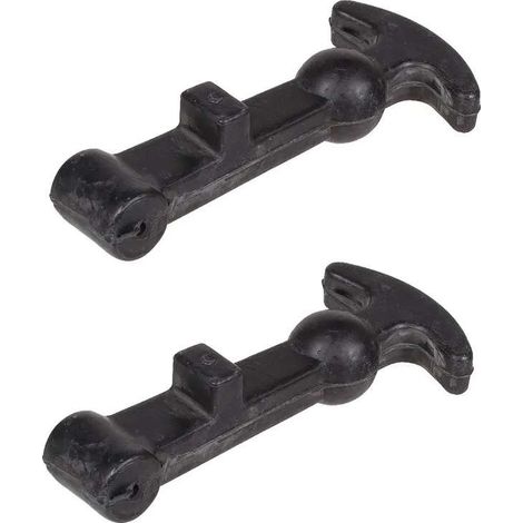 Cyclingcolors – Lot de 2 tendeurs caoutchouc élastique 120mm – Système de fixation pour capot, vélo, remorque – Usage piscine et jardin
