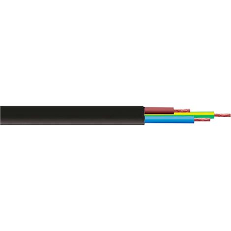 Bulk Hardware BH01497 Cavo a Tre Conduttori 2183Y, 10 m x 0.5 mm, Nero (1/2)