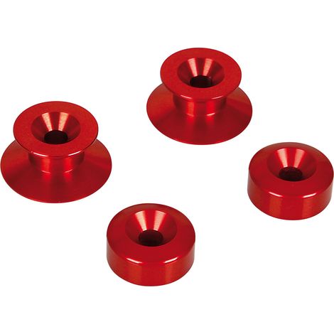 Kit supporti cavalletto - 10 mm - Rosso (1/2)