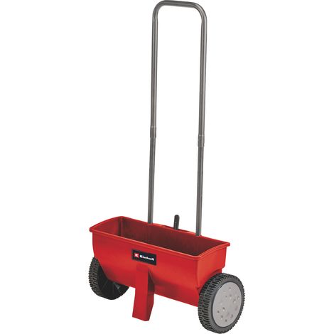 Einhell Streuwagen GC-SR 12 (12 l, 45 cm Streubreite, Doppelschubbügel, beidseitiger Schnappverschluss, Stellhebel, korrosionsfeste Walze, Gehäuse aus bruchfestem Kunststoff) (1/10)