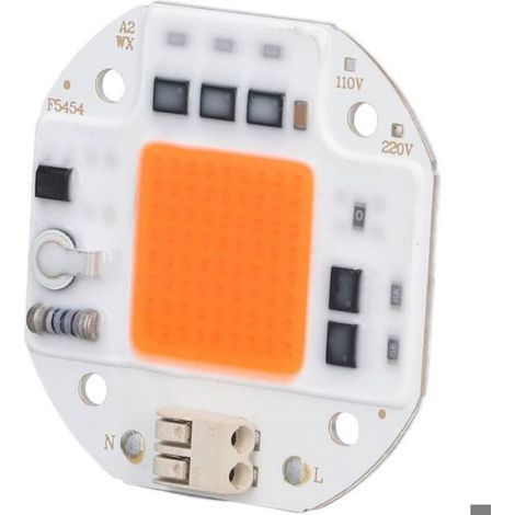 Puce LED, plante à puce LED haute puissance élève la lumière 380-800NM COB perles de lampe sans lecteur pour la lum (1/4)