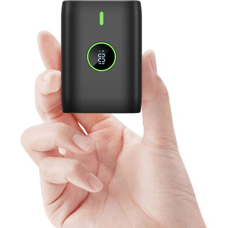 Powerbank 10000mAh Grün Kompakt & Schnellladefähig für Smartphone Tablet (1/5)