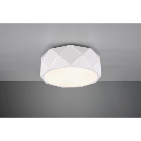 Plafón 3xE27 Zandor Blanco Ø40 cm Trio Lighting (1/2)