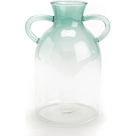Amadeus - Vase vintage bleu 17 cm (1/2)