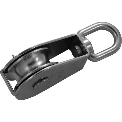 Poulie Simple Dériveur Réa 50Mm Inox A4 / Aisi 316