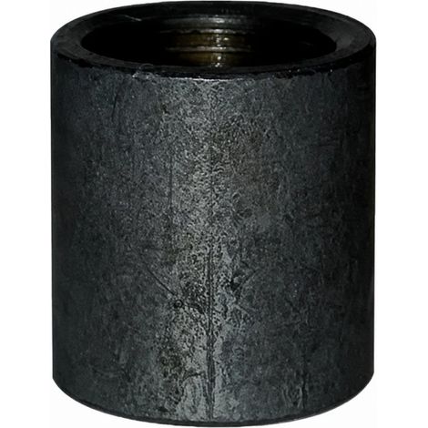 Muffe 12x17 schwarz