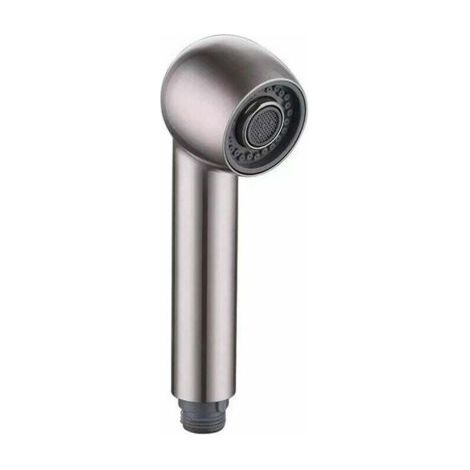 Douchette Robinet Cuisine 2 Jets Tête de Douche Remplacement Douchette pour Mitigeur Cuisine, Couleurs brossées (1/4)