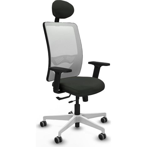 Bürostuhl piqueras y crespo Zulema weiß Netz komfortabel (1/2)