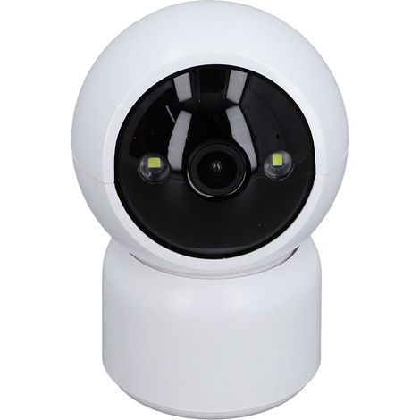 Caméra IP intérieure Tuya 1296P avec appel bidirectionnel, suivi automatique 360°, sans fil, pour bébé et animal, prise EU 100-240V (1/5)