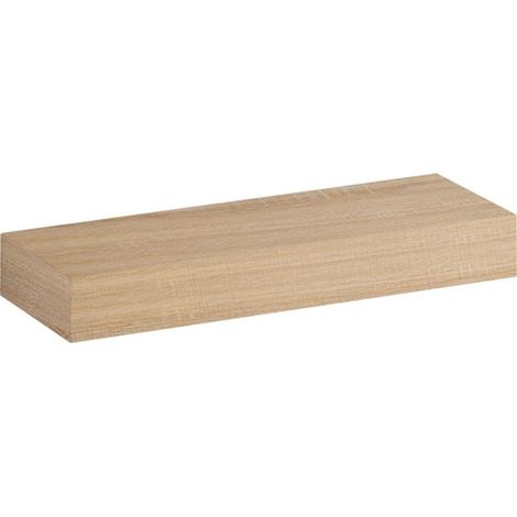 Keramag iCon xs Estante 840337 370 mm, alpino alto brillo, color: Estructura de madera de roble natural / melamina - 841339000