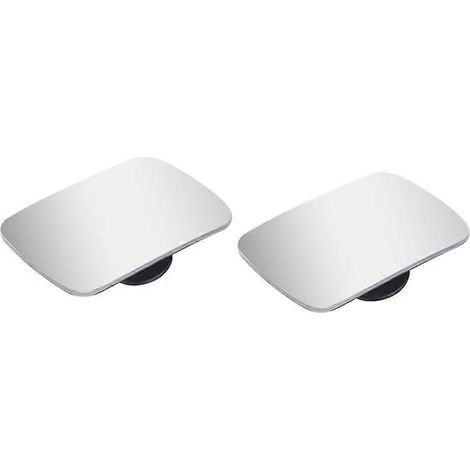 Rétroviseur Grand Angle 360° Anti-Angle Mort pour Voiture - Miroir Convexe Latéral Arrière Vue Panoramique Auto (1/4)