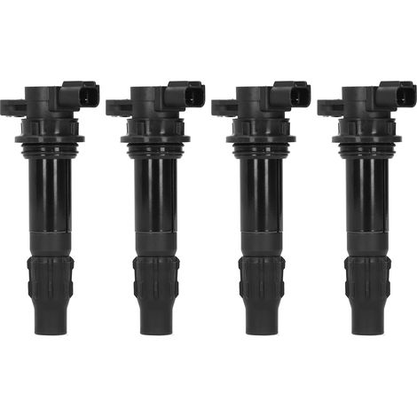 FOREHILL Set di 4 bobine di accensione per auto 6B6-82310-00-00 6D3-82310-01-00 6D3-82310-00-00 Adatto a Yamaha VX110 2005-2015 Tutti i veicoli (1/5)