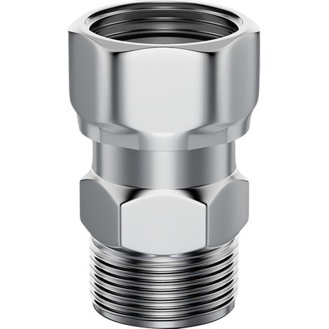 Raccord à vis en acier inoxydable à filetage intérieur et extérieur, raccord à double filetage intérieur, raccord droit en acier inoxydable à filetage intérieur et extérieur -
Raccord droit de 4 mm à (1/2)