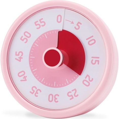 Orologio con conto alla rovescia visivo - Timer da 60 minuti per bambini e adulti Silenzioso ed elegante (1/5)
