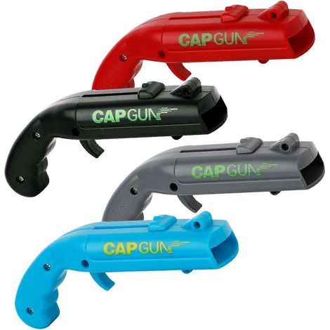 Décapsuleur pistolet à capsules (lot de 4). lanceur amusant. ouvre-bouteille créatif pour jeux à boire. fêtes de famille. bars. barbecues en plein air. cadeau de Noël unique (1/5)