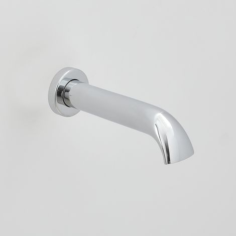 Milano Elizabeth Wall Mounted Bath Filler Spout - Chrome