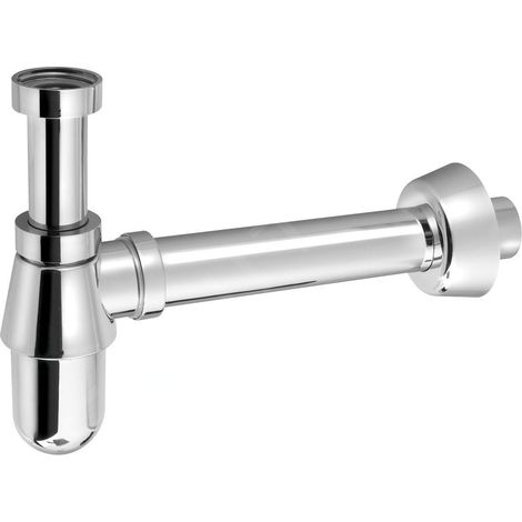 Sapho Siphones Bonomini - Siphon de lavabo Thermotrap, sortie d'évacuation 40 mm, chrome 0570EC23K7 (1/2)