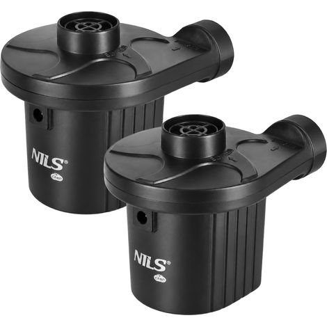 Electric Air Pump 230V-12V with Adapters, 2-Pack (1/5)