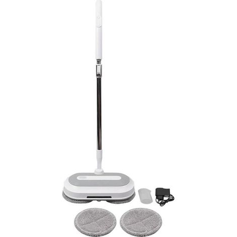 Balai électrique sans fil - Nettoyeur pour sols durs et en bois - Batterie rechargeable - Balai de nettoyage (1/5)