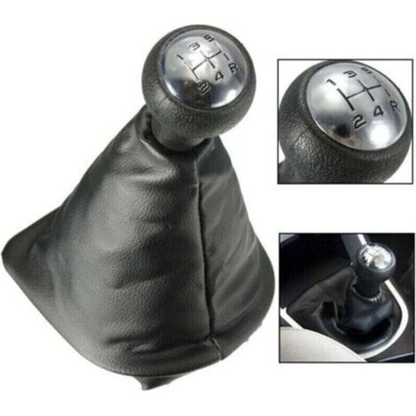 5 Vitesses Pommeau de Levier de Vitesse , XU,avec Soufflet Compatible pour Peugeot 307, produit qualité supérieure, durable et fiable, matériaux sélectionnés, conforme normes - (1/4)