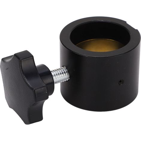 Bague de butée pour microscope stéréo industriel 32 mm, en alliage d'aluminium et laiton, support de fixation durable. (1/5)