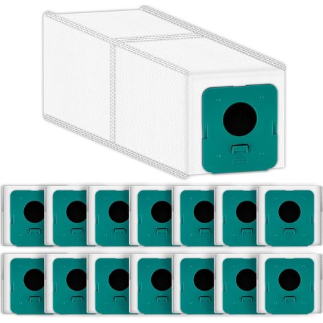 (15 pièces) Sacs à poussière de remplacement VCA-ADB95 compatibles avec l'aspirateur-balai sans fil Samsung Bespoke Jet, sacs jetables VCA-ADB953, sac de collecte automatique de poussière (1/5)