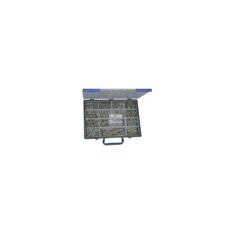 Assortiment de 1666 VBA Vis bois agglo Tête fraisée TORX Inox A2 Embout-1 pièce (1/3)