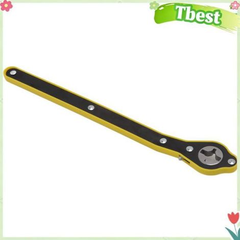 Clé à cliquet, clé à cliquet ergonomique à manche long de 34 cm pour le retrait des pneus de roue (1/4)