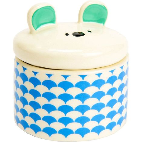 Petite boite à dents de lait - Blanc et bleu (1/2)