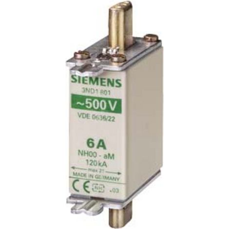 Siemens 3ND1822 Cartouche-fusible Taille du fusible = 0 63 A 500 V 3 pc(s)