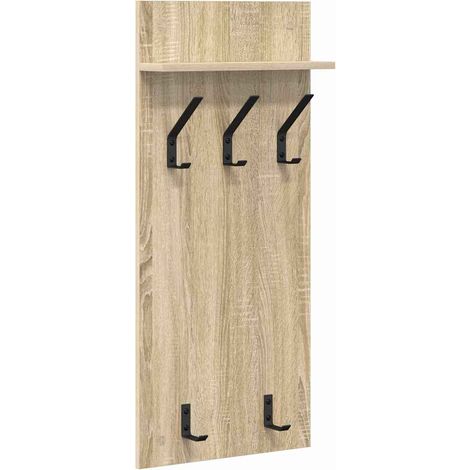 Maison Exclusive - Wandmontierter nachttisch Sonoma-Eiche 40 x 10