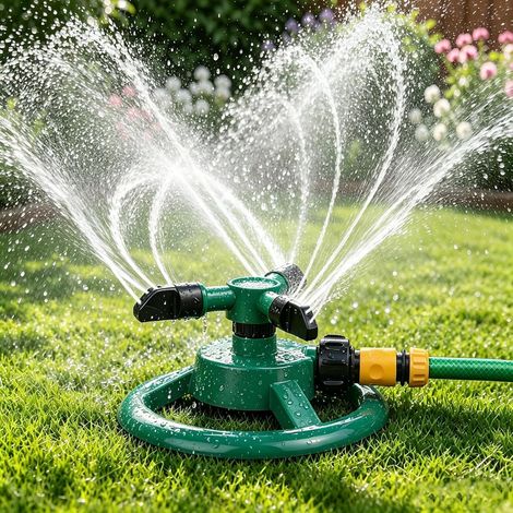 Arroseur de pelouse 360 degrés arroseur de Jardin Automatique (1/5)