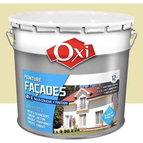 Owatrol – Peinture façade 2 en 1 ton pierre 10 litres – Résine Hydropliolite® – Excellente adhérence – Microporeuse et résistante aux intempéries (1/4)