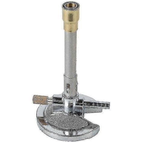 Lampe de laboratoire rotative et réglable pour brûleur à gaz avec stabilisateur de flamme et aération (autoroute) (1/5)