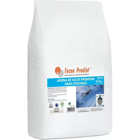 TECNO PRODIST Arena de Silex Premium - Arena para Filtro de Piscina y Depuradoras