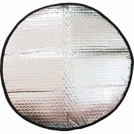 Sonnenschutz für das Autolenkrad mit UV-Schutz und reflektierenden Sicherheitselementen (Durchmesser 43 cm) (1/5)
