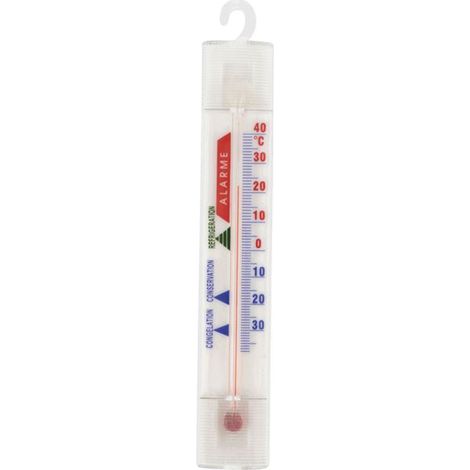 Thermomètre congélateur réfrigérateur liquide rouge -35° + 40° – Précision de mesure – Pour congélateurs et réfrigérateurs