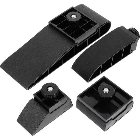 bloc de ponçage pour cloisons sèches, ponceuse manuelle, accessoire pour le travail du bois-15.00X5.10X3.80CM-Black (1/3)