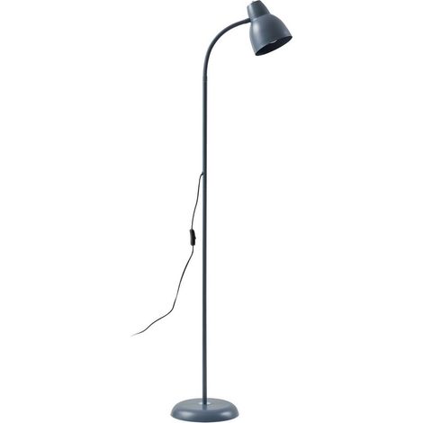 Lindby Lámpara de pie 'Tebbi' en Gris Metal
