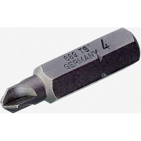 Embouts de tournevis Torx 1/4" 4 ailes 2 mm (1/2)