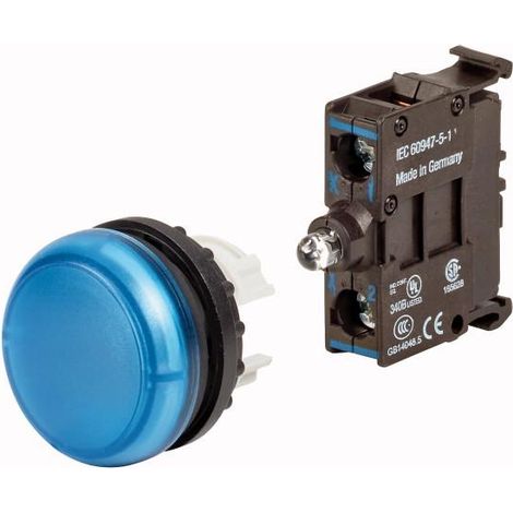 Appareil complet voyant lumineux fixation par l'arrière 000168772 EATON M22 L B LEDC230 BVP