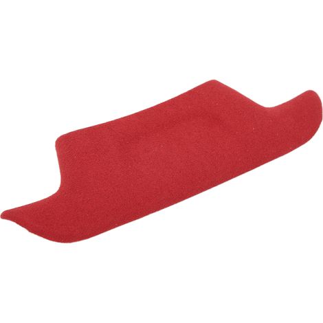 Cache inférieur de volant de voiture 2 mm, finition rugueuse, remplacement pour Chevrolet Camaro 2016-2021 (conduite à gauche), rouge (1/5)