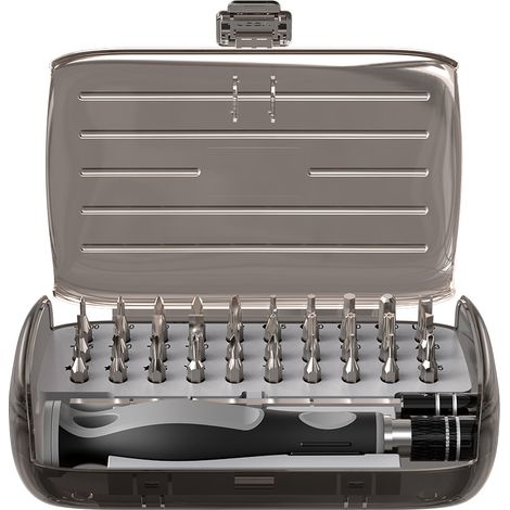 Set di cacciaviti di precisione 32 in 1 - Mini set di cacciaviti magnetici Kit di riparazione elettronica fai da te, strumento per computer per PC, MacBook, iPhone, occhiali, orologio, smartphone