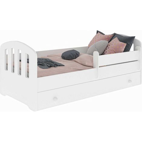 Lit enfant Felix avec tiroir blanc