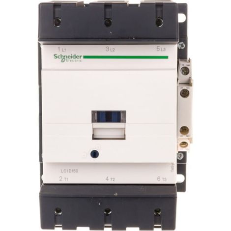 Contattore TeSys LC1D - 3 poli - AC3 440V 150 A - 24 V CC - LC1D150BD