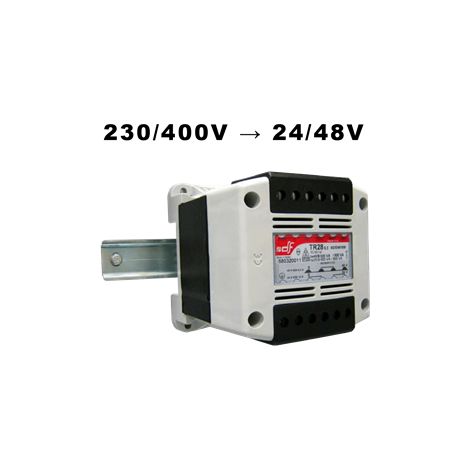 Transformateur surmoulé IP20 pri 230/400V sec 24/48VAC / 680040044